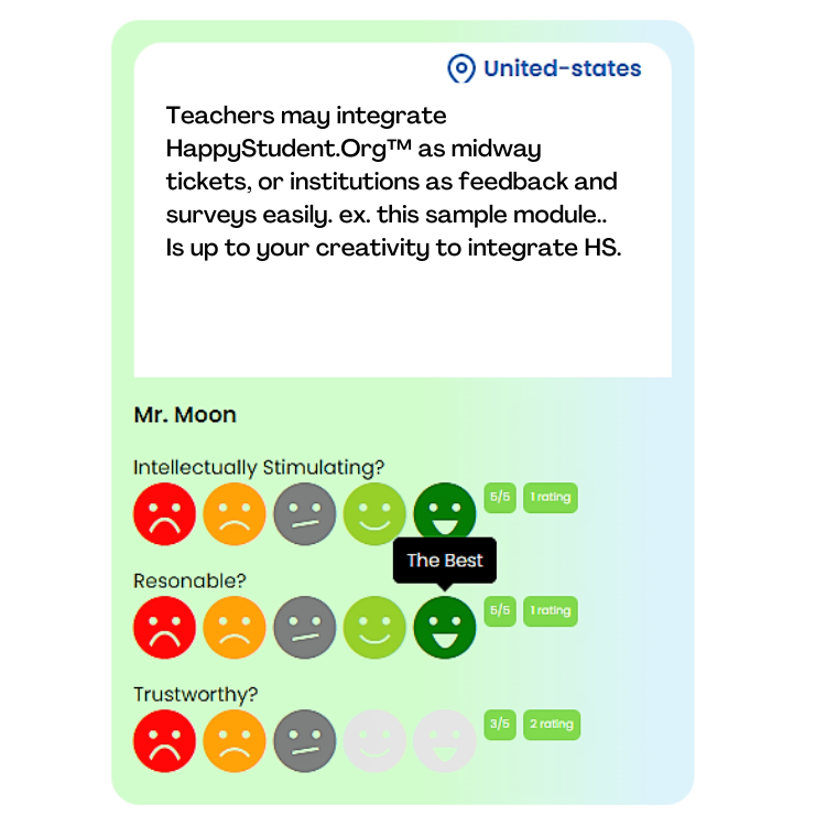 Happystudent.org Education feedback